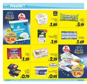 Volantino Iper Super Conveniente Pagina 6: Ambrosi Parmigiano Reggiano grattugiato D.O.P. €1,19, Burro Soresina €2,39