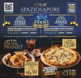 Volantino Iper Super Conveniente Pagina 8: 8 INQUADRA IL QRCODE E SCOPRI IL MENÙ SPAZIOSAPORE IL BUONO QUI O A PORTAR VIA