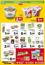 Volantino Il Centesimo Pagina 7: Mozzarella di bufala campana dop mandara €1,49, ABC della merenda Parmareggio €0,99