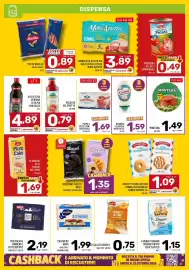 Volantino Il Centesimo Pagina 8: Polpa a pezzettoni Santa Rosa €1,69, Tonno in olio di oliva Mare Aperto €3,89