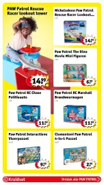 Kruidvat folder | Speelgoed Pagina 12: Paw Patrol The Dino Movie Mini Figuren, Paw Patrol RC Marshall Brandweerwagen