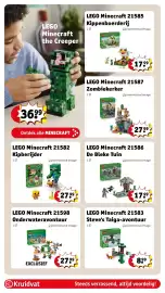 Kruidvat folder | Speelgoed Pagina 19: LEGO Minecraft 21276 De Creeper, Ravensburger Minecraft Heroes Of The Village Junior