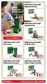 Kruidvat folder | Speelgoed Pagina 19: LEGO Minecraft 21276 De Creeper, Ravensburger Minecraft Heroes Of The Village Junior