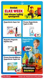 Kruidvat folder | Speelgoed Pagina 21: Picasso Jungle Magnetische Tegels Set, Magnetics Magnetic Pipeline Set