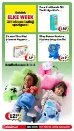 Kruidvat folder | Speelgoed Pagina 22: Light Up Glow Track €6,99, Zuru Mini Brands Fill The Fridge Mini's €15,99