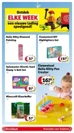 Kruidvat folder | Speelgoed Pagina 23: Spinmaster Kinetic Sand Stamp 'n Roll Set, Clementoni DIY Highlighters Set