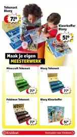 Kruidvat folder | Speelgoed Pagina 24: Pokémon Tekenset, Bluey Kleurkoffer