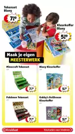 Kruidvat folder | Speelgoed Pagina 24: Kleurkoffer Bluey €5,99, Bluey Kleurkoffer €5,99
