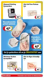 Kruidvat folder | Speelgoed Pagina 25: Giet Zelf Een Plateau Set €4,99, Giet Je Eigen Schaaltje Set €4,99