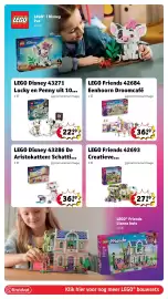 Kruidvat folder | Speelgoed Pagina 27: LEGO Friends 42693 Creatieve Bloemenwinkel, LEGO Friends 42684 Eenhoorn Droomcafé