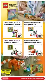 Kruidvat folder | Speelgoed Pagina 28: LEGO Creator 31173 3-in-1 Wilde Dieren €12,99