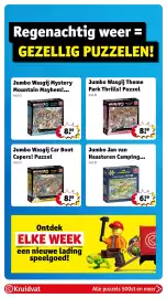 Kruidvat folder | Speelgoed Pagina 36: Ravensburger Holiday Resort 1 The Campsite Puzzel