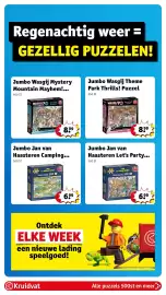 Kruidvat folder | Speelgoed Pagina 36: Jumbo Wasgij Theme Park Thrills! Puzzel €8,99