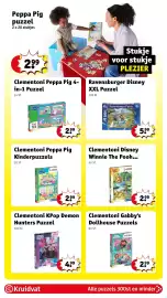 Kruidvat folder | Speelgoed Pagina 37: Clementoni Gabby's Dollhouse Puzzels €2,99, Clementoni Peppa Pig Kinderpuzzels €2,99