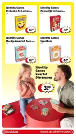 Kruidvat folder | Speelgoed Pagina 40: Identity Games Menselijk Lichaam €3,99, Identity Games Verboden Te Lachen €6,99