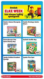 Kruidvat folder | Speelgoed Pagina 42: Goliath Snuffie Hup, Ravensburger Paw Patrol Bunny Hop