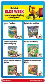 Kruidvat folder | Speelgoed Pagina 42: Goliath Snuffie Hup, Ravensburger Paw Patrol Bunny Hop