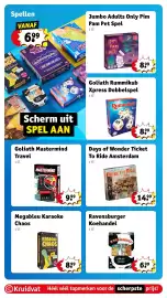 Kruidvat folder | Speelgoed Pagina 44: Megableu Karaoke Chaos €8,99, Ticket To Ride Parijs €14,99