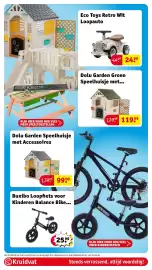 Kruidvat folder | Speelgoed Pagina 48: Buxibo Loopfiets voor Kinderen Balance Bike €20,79