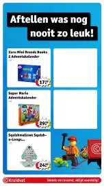 Kruidvat folder | Speelgoed Pagina 5: Super Mario Adventskalender €29,99, Squishmallows Squish-a-Longs €24,99
