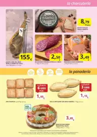 Folleto Supermercados MAS Página 3: Estrella - salchichon primera turon €2,50, Pan chapata €1,95