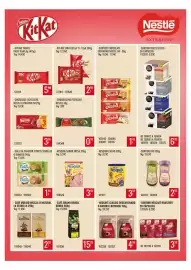 Catálogo Family Cash Página 13: Nesquik cacao €3,49, Nestlé xocolatina festuc pistacho €0,99