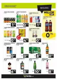 Catálogo Family Cash Página 16: Cervesa Heineken €8,89, Licor Jägermeister €8,59