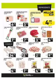 Catálogo Family Cash Página 3: Elpozo escalopín lomo extratiendre o adobat €3,99, Caretas de porc trossejada congelada €2,99