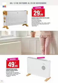 Catálogo Bricoking Página 12: Turbo - convector turbo 200w €29,99, Supra - convector calma boost 2000w €49,99