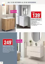 Catálogo Bricoking Página 24: Blanco - mueble de bano smart €139,00, Blanco - mueble de bano turín €249,00