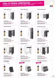 Catálogo Bricoking Página 35: Blanco - mueble bajo fregadero €67,00, Blanco - mueble colgar 60 cm €49,00