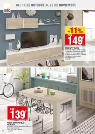 Catálogo Bricoking Página 44: Mesa extensible €139,00