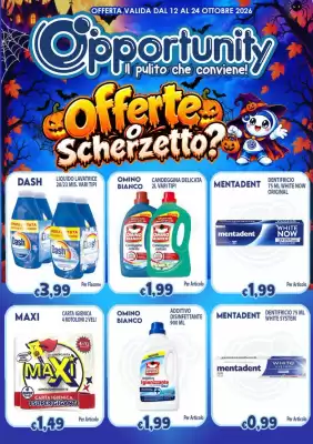 Opportunity Shop (valido fino al 24-10)