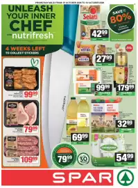 Spar catalogue Page 1: Your Butcher By SPAR Pork Loin Chops €79,99, SPAR Vacuum Packed Cheese €99,99