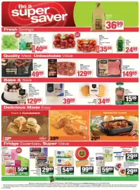 Spar catalogue Page 2: Eskort Round, Shoulder, Back or Diced Bacon €29,99, SPAR Bakery Pita Bread €39,99