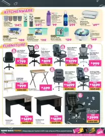 Game catalogue Page 3: Camden Desk €1.699,00, KOGA Legend Spring High Back Office Chair €2.999,00