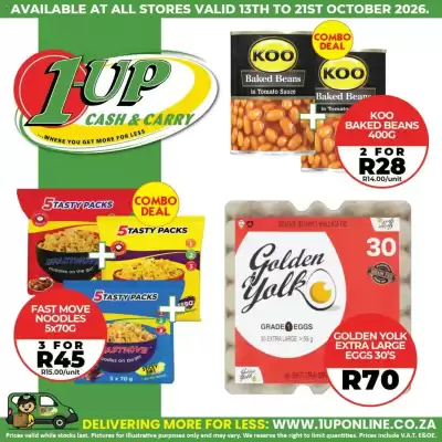 1UP (valid until 21-10)