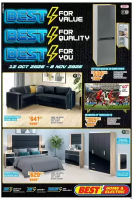 Best Home And Electric catalogue (valid until 8-11)