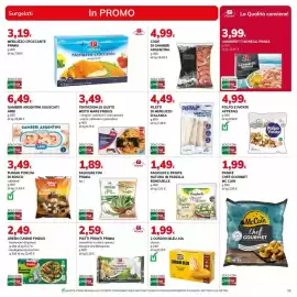 Volantino Basko Pagina 11: Cannelloni ricotta e spinaci Primia €2,59, Tentazioni di gusto misto mare Findus €3,49