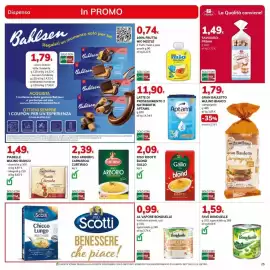 Volantino Basko Pagina 25: Latte di proseguimento 3 Nutribiotik Aptamil €11,90, Piadelle Mulino Bianco €1,49