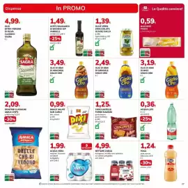 Volantino Basko Pagina 27: Olio di semi di arachide Giglio Oro €3,49, Olio di semi di girasole Giglio Oro €2,49