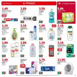 Volantino Basko Pagina 29: Deodorante advanced care dove €3,19, Sapone intimo Fresh & Clean €1,99