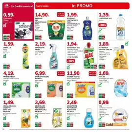 Volantino Basko Pagina 30: Cattura polvere Swiffer €6,99, Detergente Ajax €1,94