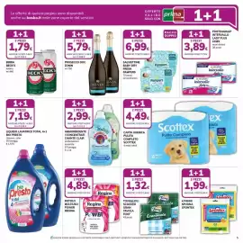Volantino Basko Pagina 5: Prosecco Doc Zonin €5,79, Salviettine baby-dry fresh Pampers €6,99