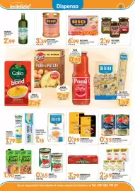 Volantino Le Delizie del Sud Pagina 6: La Rosina polpa di pomodoro €0,55, Knorr Brodo liquido €1,90