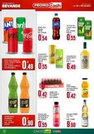 Volantino Centro Cash Pagina 12: Limonello Zero Silvio Carta €6,49, Succoso Zero San Benedetto €0,55