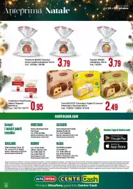 Volantino Centro Cash Pagina 20: Torte BALOCCO €2,49, Panettone MAINA Classico €3,79