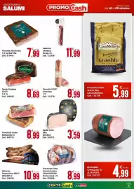 Volantino Centro Cash Pagina 5: Prosciutto Crudo Mattonella Sv €8,99, Spalla Cotta Alba Bombieri €3,59