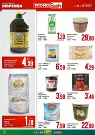 Volantino Centro Cash Pagina 8: Tonno MARE BLU €6,59, Carciofi A Spicchi In Olio Cannone €7,99