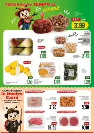 Volantino SpesAmica Pagina 4: Busta spinaci €1,29, Zerbinati Crema Zucca e Castagne €1,89
